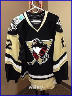 Cody Sylvester Wilkes-Barre/Scranton Penguins 2013-14 Game-Issued Road Jersey
