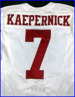 Colin Kaepernick San Francisco 49ers Pro-cut Team Issue Game Worn Road Jersey