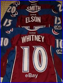 Colorado Avalanche Game Issued 2016-17 Alternate Jersey #38 Petryk (not Worn)