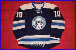 Columbus Blue Jackets Reebok Edge 2.0 Game Issued Authentic 3rd Jersey Not worn