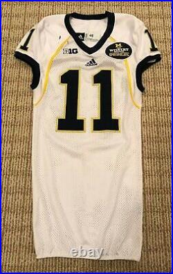 Courtney Avery Michigan Wolverines Legends Adidas Game Worn Used Issued Jersey