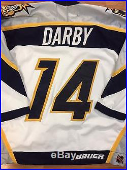 Craig Darby Nashville Predators Inaugural Season Game Issued Jersey 98-99