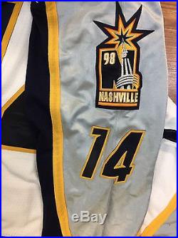 Craig Darby Nashville Predators Inaugural Season Game Issued Jersey 98-99