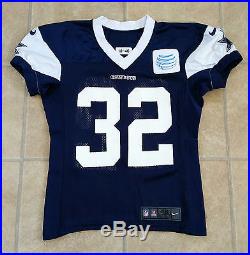Dallas Cowboys 2013-46 Nike NFL Orlando Scandrick Practice Game Issued Jersey