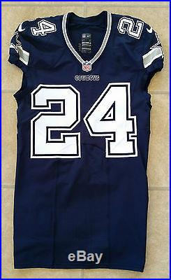 Dallas Cowboys 2014 Nike NFL #24 Morris Claiborne Game Issued Team Player Jersey