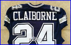 Dallas Cowboys 2014 Nike NFL #24 Morris Claiborne Game Issued Team Player Jersey