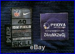 Dallas Cowboys Lucky Whitehead Navy Nike 2014 NFL Game Issued Team Player Jersey