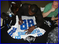Dallas Cowboys CUSTOM Pearson / Irvin Autographed Team Issued Game Jersey