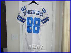 Dallas Cowboys CUSTOM Pearson / Irvin Autographed Team Issued Game Jersey