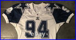 Dallas Cowboys Charles Haley Vintage 1993 Game Issue Apex Jersey Double Star