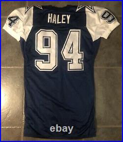 Dallas Cowboys Charles Haley Vintage 1994 Game Issue Apex Jersey Double Star