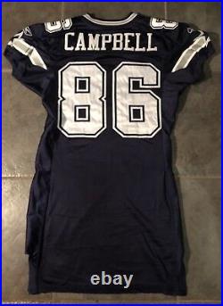 Dallas Cowboys Dan Campbell Game Issued jer 2005 Stitched Reebok stretch sleeves
