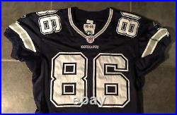 Dallas Cowboys Dan Campbell Game Issued jer 2005 Stitched Reebok stretch sleeves