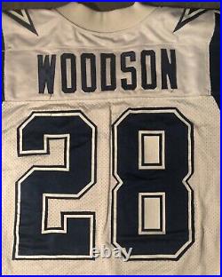 Dallas Cowboys Darren Woodson 1993 Double Star Apex game issued Jersey 48 Long