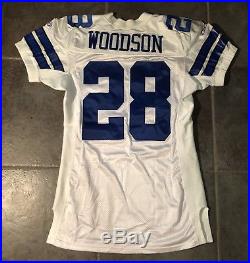 Dallas Cowboys Darren Woodson 2001 Reebok game issued Jersey 48 Stitched