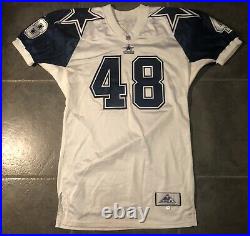 Dallas Cowboys Daryl Johnston Game Issued 1993 Vintage Apex Jersey Double Star