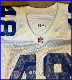 Dallas Cowboys Daryl Johnston Game Issued 1999 Nike Jersey sz 48 long SB Champ