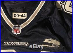 Dallas Cowboys Deion Sanders 2000 game issued jersey with Tom Landry patch Nike