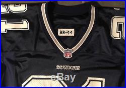 Dallas Cowboys Deion Sanders Game Issued 1998 Nike jersey 44 stitched stars