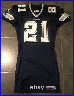 Dallas Cowboys Deion Sanders Nike 1998 game issued jersey Size 44 Long
