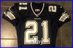 Dallas Cowboys Deion Sanders Nike 1998 game issued jersey Size 44 Long