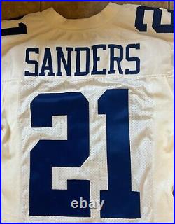 Dallas Cowboys Deion Sanders Nike Landry Patch 2000 game issued jersey Size 44