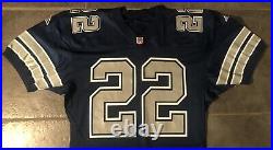 Dallas Cowboys Emmitt Smith 1994 game issued Apex jersey Size 44 Long