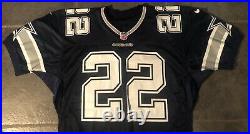 Dallas Cowboys Emmitt Smith 1996 game issued Nike jersey Size 44 Long