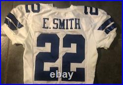 Dallas Cowboys Emmitt Smith 2000 game issued Nike jersey Tom Landry Patch Sz 46