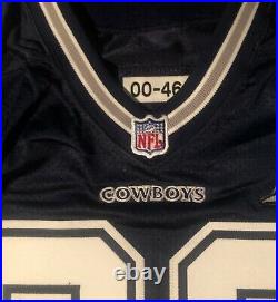 Dallas Cowboys Emmitt Smith 2000 game issued Nike jersey with Tom Landry patch