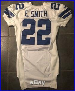 Dallas Cowboys Emmitt Smith 2000 game issued jersey with Tom Landry patch Nike