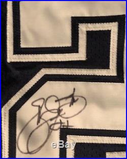 Dallas Cowboys Emmitt Smith Game Issued Jersey 01 Reebook sz46 Autographed
