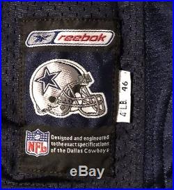 Dallas Cowboys Emmitt Smith Game Issued Jersey 01 Reebook sz46 Autographed