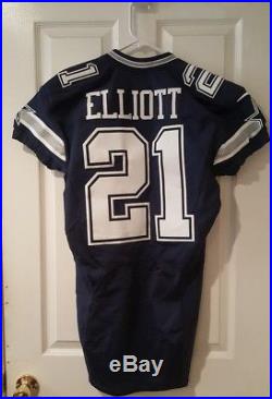 Dallas Cowboys Ezequiel Elliott Game Issued Jersey