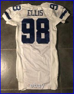 Dallas Cowboys Greg Ellis Nike game Issued 2000 Landry Patch Jersey Size 48 Long
