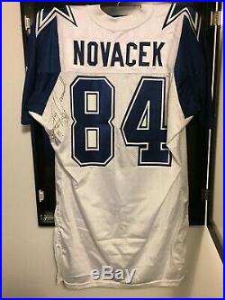 Dallas Cowboys Jay Novacek Game Issued 1994 Vintage Apex Jersey Autographed