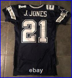 Dallas Cowboys Julius Jones 2002 Reebok game Issued Jersey Stitched Sz 46