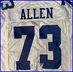 Dallas Cowboys Larry Allen game Issued Nike 2005 jersey Sz 52L wetrak certified