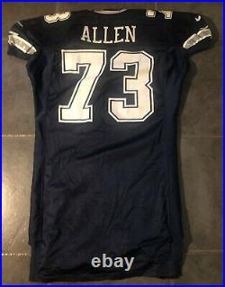 Dallas Cowboys Larry Allen game issued 1999 Nike Jersey Sz 52+7 LB