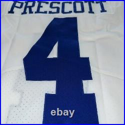 Dallas Cowboys Nike Dak Prescott # 4 Game Issued Jersey with Team COA