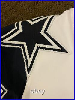 Dallas Cowboys Team Game Issued Taco Charlton #97 Color Rush Double Star Jersey