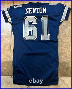 Dallas Cowboys Vintage 1994 Apex Nate Newton Game Issued Jersey sz 48 long