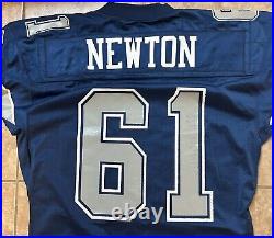 Dallas Cowboys Vintage 1994 Apex Nate Newton Game Issued Jersey sz 48 long