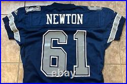 Dallas Cowboys Vintage 1994 Apex Nate Newton Game Issued Jersey sz 48 long