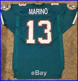Dan Marino Miami DOLPHINS GAME ISSUED Jersey