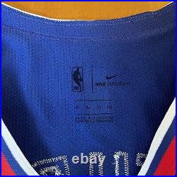Daniel Oturu Los Angeles Clippers Game Issued Nike Icon Jersey 50 Christmas Blue