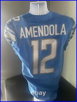 Danny Amendola Game Issued Jersey Detroit Lions Blue
