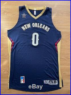 Demarcus Cousins New Orleans Pelicans Game Issued Jersey Adidas Rev30 Worn Used