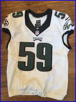 Demeco Ryans AWAY Philadelphia Eagles 2015 Game Used Issued Awesome Jersey