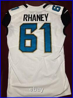 Demetrius Rhaney Jacksonville Jaguars NFL Team Issued Game Jersey (Tennessee St)